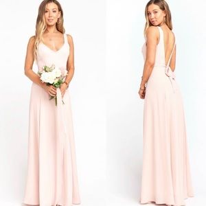 Show Me Your Mumu Jenn Maxi Dress Dusty Blush